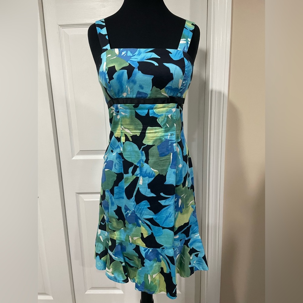 R&K Originals tropical dress, size 6P